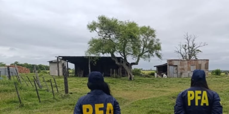 El operativo en Entre Ríos.