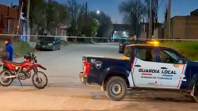 El operativo en la zona del hallazgo en Río Cuarto. Foto: Sin Libreto Producciones.