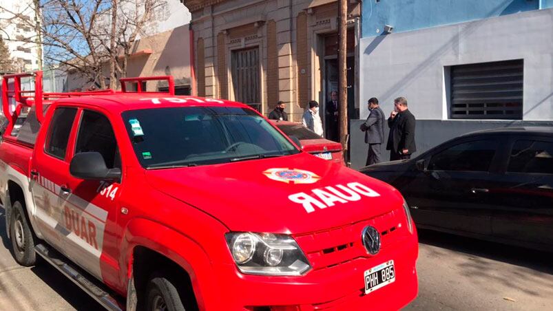 El operativo en una vivienda ubicada en calle Hualfin al 300.