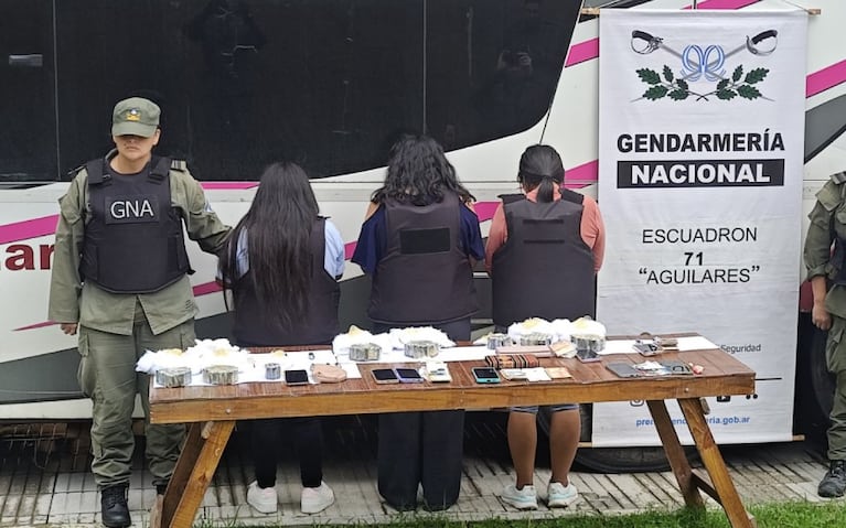 El operativo fue de los efectivos de la Sección "Núcleo", dependiente del Escuadrón 71 "Aguilares".