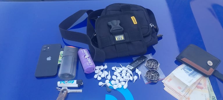 El operativo fue en La Calera.