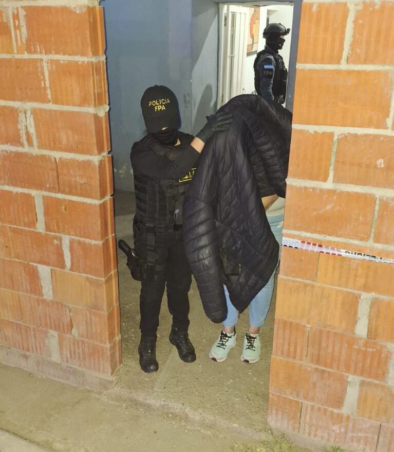 El operativo fue en una casa de General Roca, al sur de Córdoba.