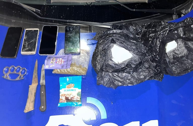 El operativo fue en Villa Dolores.