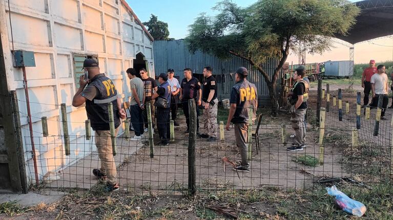 El operativo motivó el despliegue de decenas de agentes.