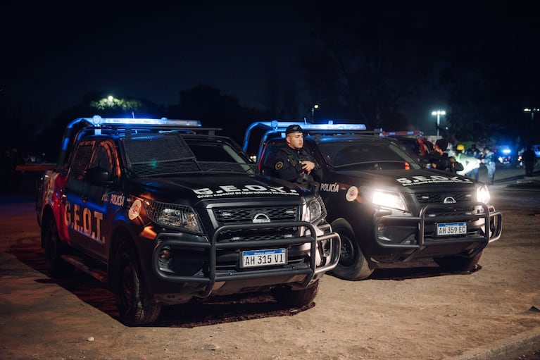 El operativo para desmantelar la Feria de Villa el Libertador.