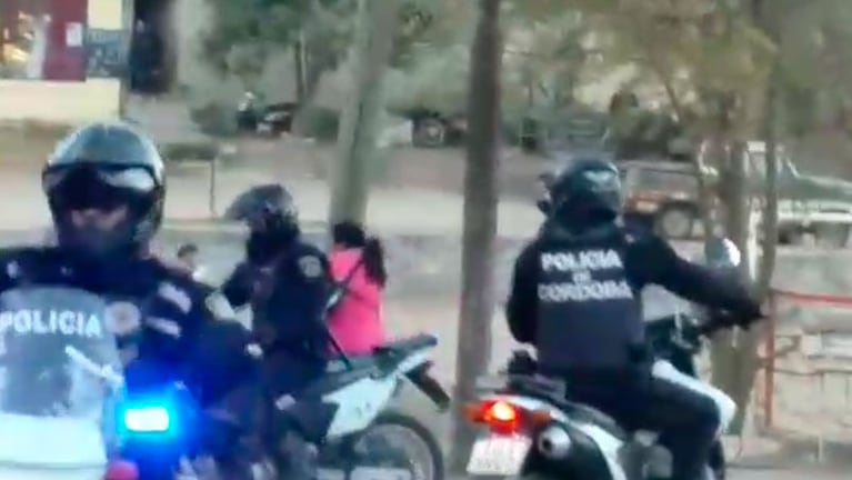 El operativo policial inició por un partido de fútbol en la zona conocida como El Zanjón.