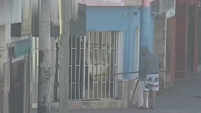 El operativo policial se desplegó rápidamente en la esquina de Rancagua y José Melián.