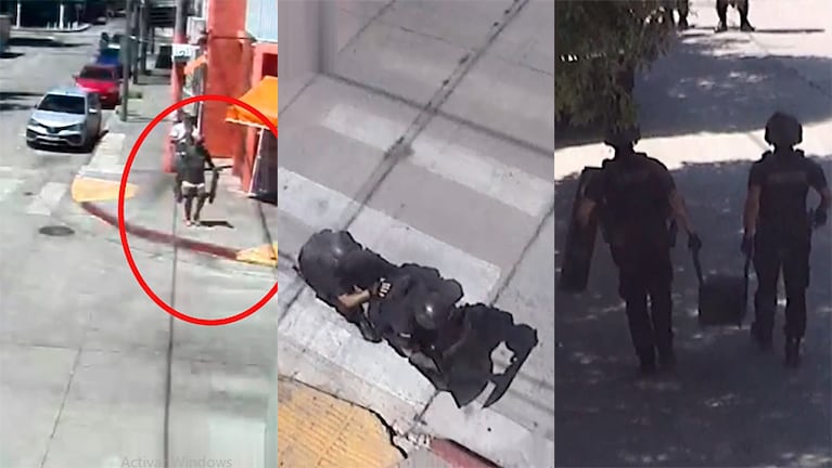 El operativo por el explosivo en Yofre Norte.