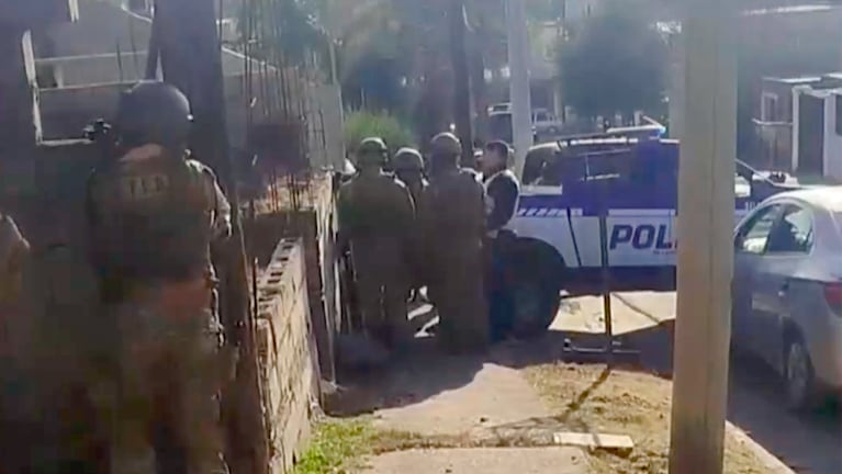 El operativo se desarrolló en La Calera.
