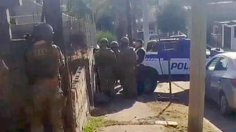 El operativo se desarrolló en La Calera.
