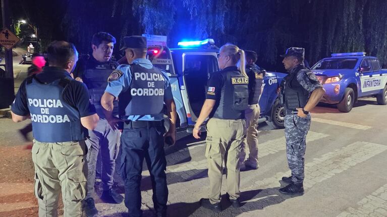 El operativo se desarrolló en Villa Carlos Paz.