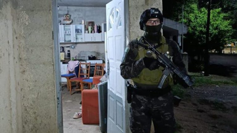 El operativo se llevó a cabo en barrio El Matadero, en La Calera.