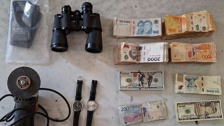 El operativo se llevó a cabo en Río Cuarto. (Foto: Prensa Policía de Córdoba).