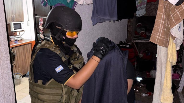 El operativo se llevó a cabo en un domicilio de Malagueño.