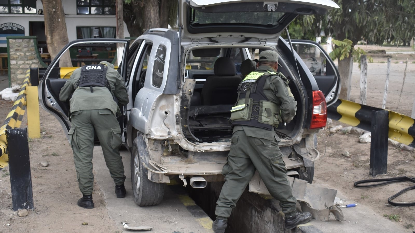 El operativo se llevó a cabo en una ruta del norte del país.