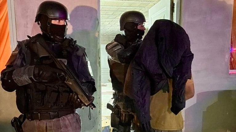 El operativo se llevó a cabo en una vivienda de la ciudad de Cosquín.