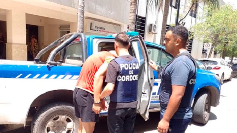 El operativo se realizó en barrio Centro de Villa María. 