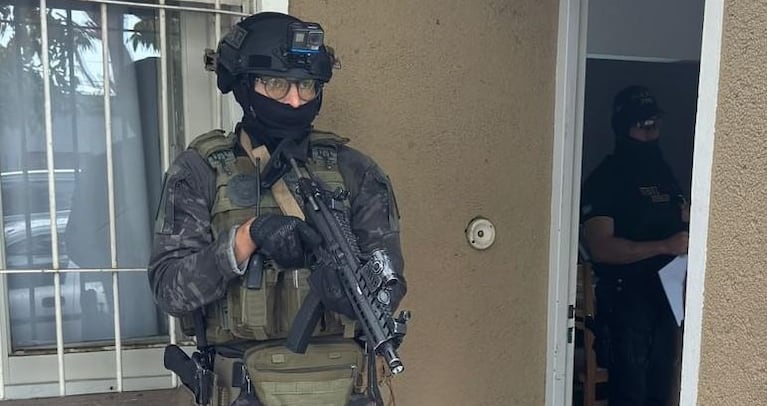 El operativo se realizó en barrio Parque de Villa María.