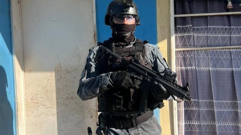 El operativo se realizó en barrio Policial Anexo.
