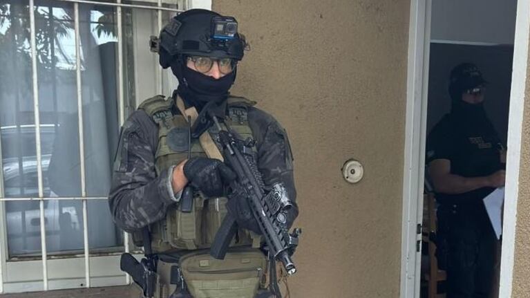 El operativo se realizó en barrio Roque Sáenz Peña de Villa María.