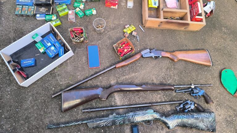 El operativo se realizó en la localidad de Villa Sarmiento, en el departamento San Alberto.