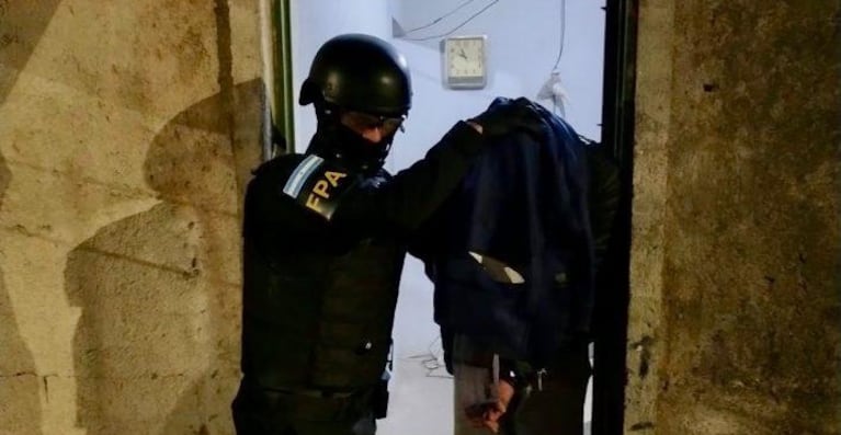 El operativo se realizó en un barrio de la ciudad de Córdoba.