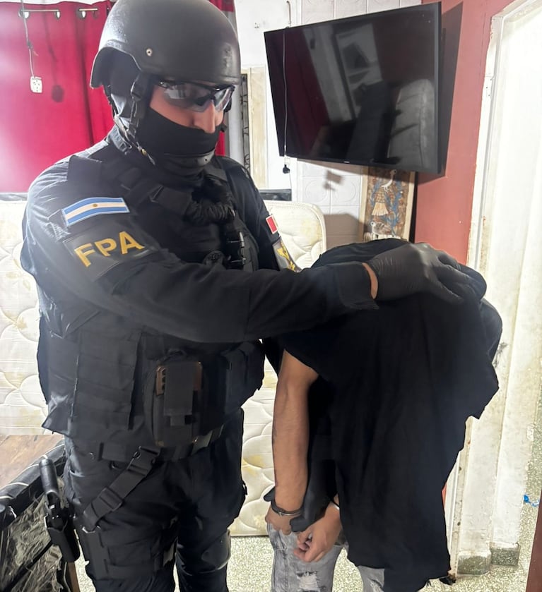 El operativo se realizó en una casa de Córdoba.
