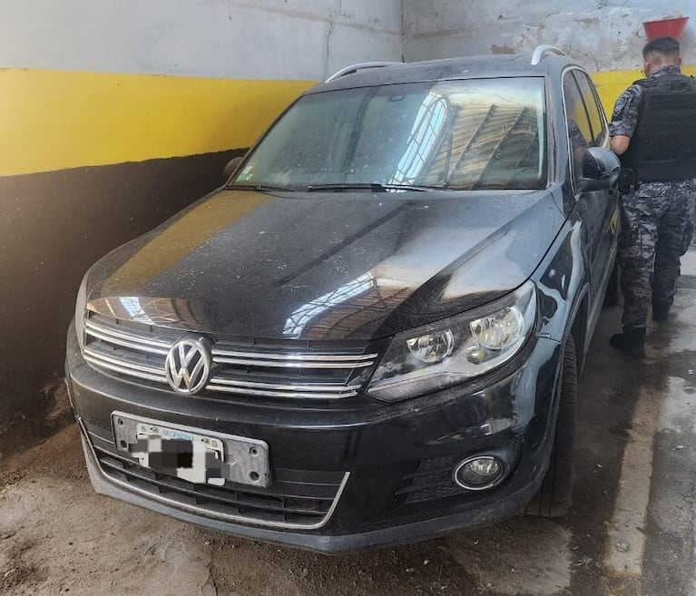 El operativo se realizó en una playa de estacionamiento de barrio Centro, Córdoba.