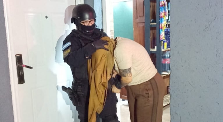 El operativo se realizó en una vivienda de barrio Sol Naciente, Córdoba.