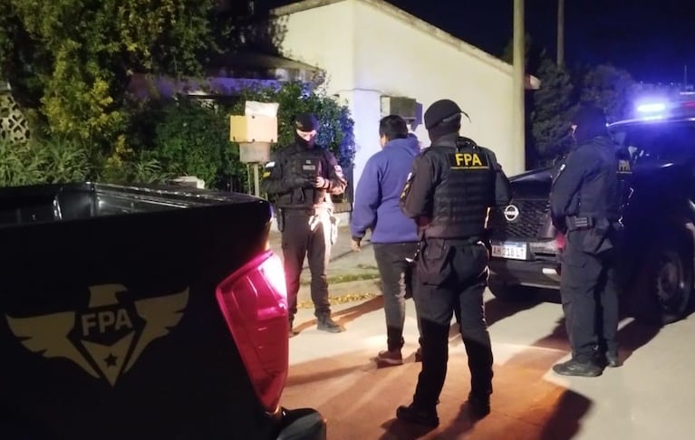 El operativo terminó con un detenido.