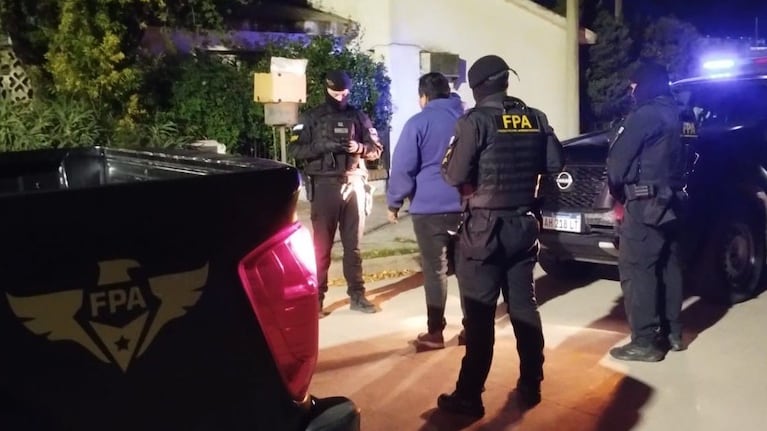 El operativo terminó con un detenido.