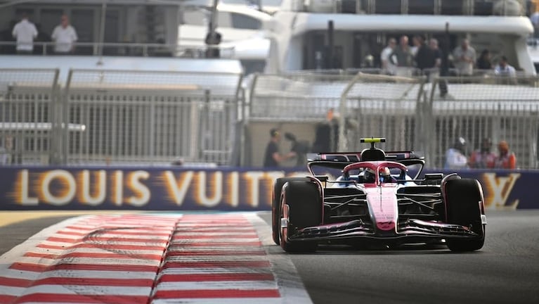 El oriundo de Pilar no tuvo un buen sábado en Yas Marina.