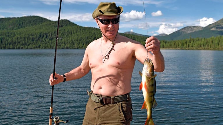 El otro Putin que pocos conocen cuando está relajado.
