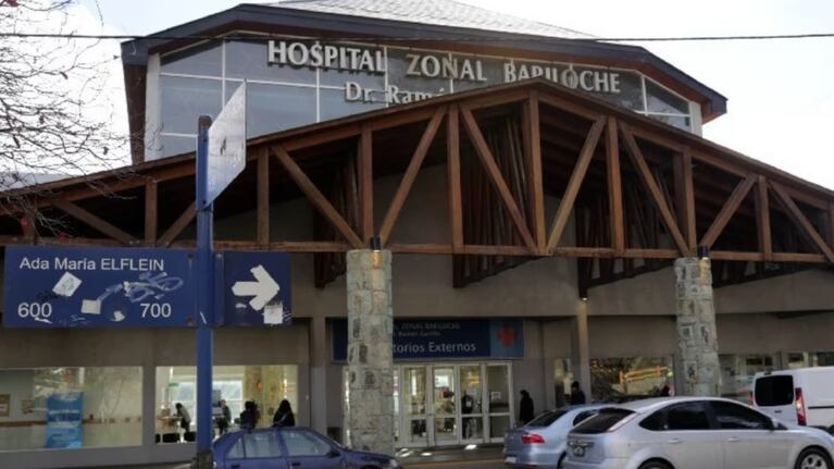 El paciente está internado en un hospital de Bariloche.
