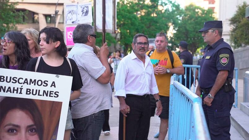 El padre de Anahí pidió la aparición con vida de su hija. Foto: Adriana Zanier/El Doce.