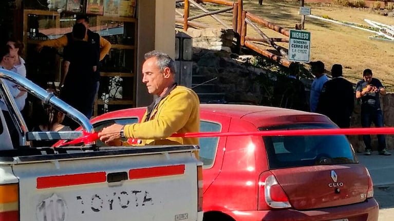 El padre de Andrea Castana y una imagen que conmueve.