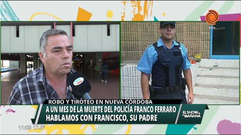 El padre de Franco Ferraro confía en la justicia