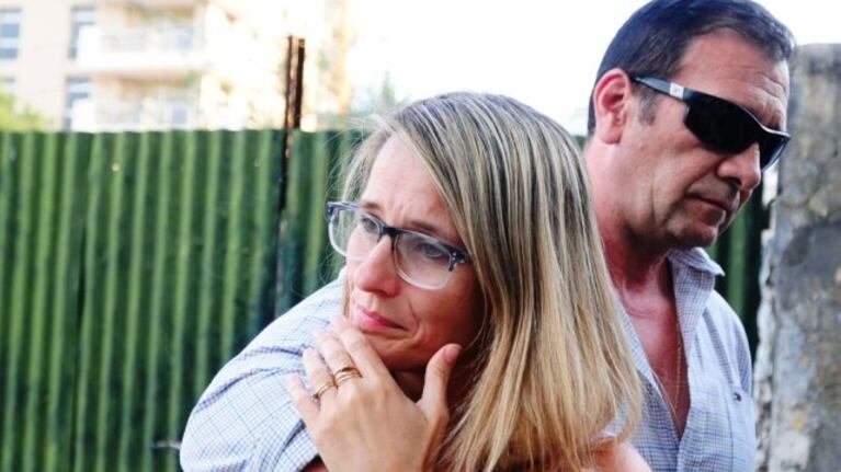 El padre y la madre de Nahir Galarza, la joven que mató a su novio en Entre Ríos.