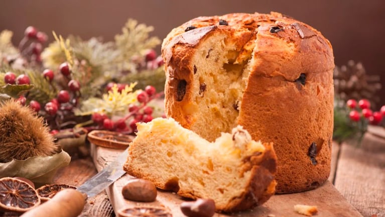 El pan dulce, infaltable en la mesa navideña.