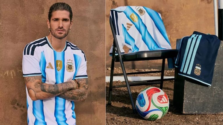 El pantalón azul de la Selección.