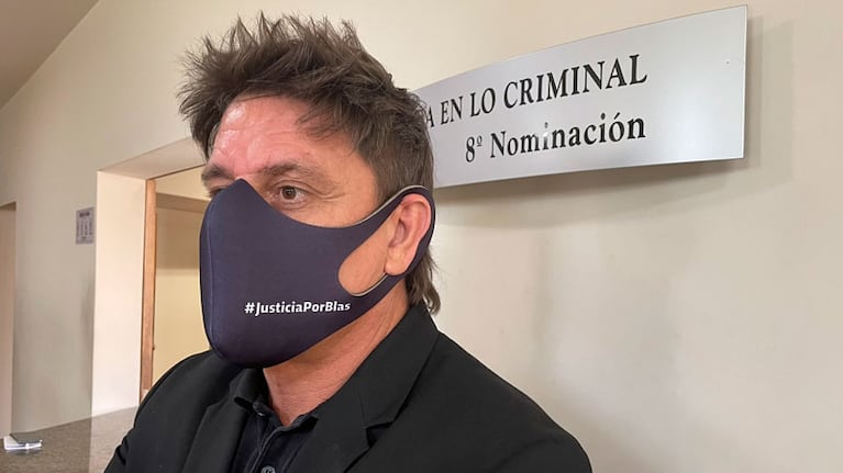 El papá de Blas Correas en el juicio contra el policía Lucas Gómez.