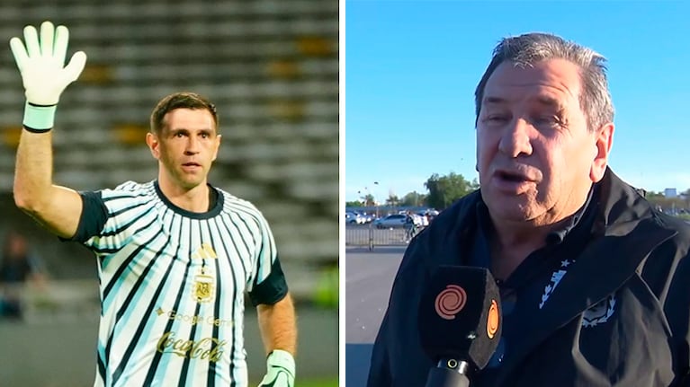El papá de Dibu Martínez habló mano a mano con El Doce.