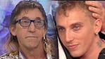 El papá de El Polaco acompañó a su hijo en la semifinal del Bailando. 