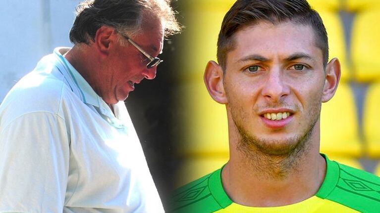 El papá de Emiliano Sala, conmovido por la aparición de los restos del avión.