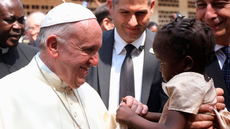 El Papa en Bangui, en su gira por África. Foto: Reuters