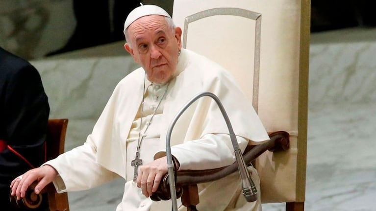 El papa Francisco condenó este sábado la invasión rusa de Ucrania.