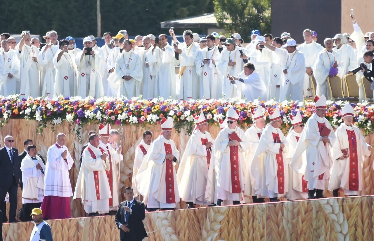 El Papa Francisco convocó a una multitud en Temuco. Foto: Lucio Casalla / El Doce.tv