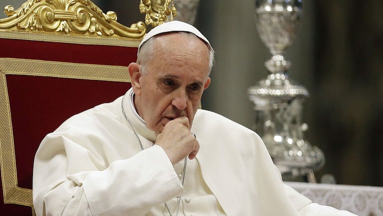 El Papa Francisco expresó su dolor por los atentados. 