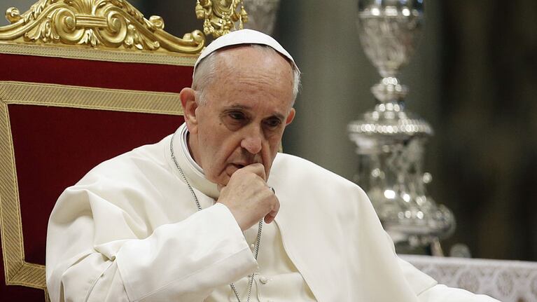 El Papa Francisco expresó su dolor por los atentados.
