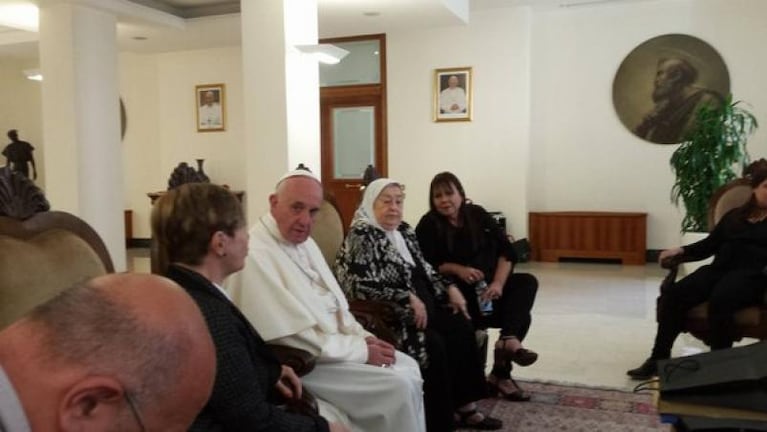 El Papa Francisco recibió a Hebe de Bonafini